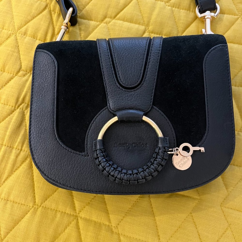 SEE BY CHLOÉ Black Small Hana Bag